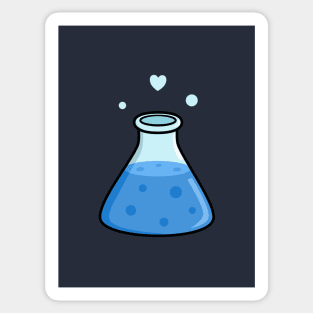 I love science and chemistry Sticker